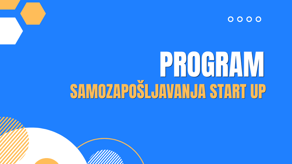 Program samozapošljavanja Start up